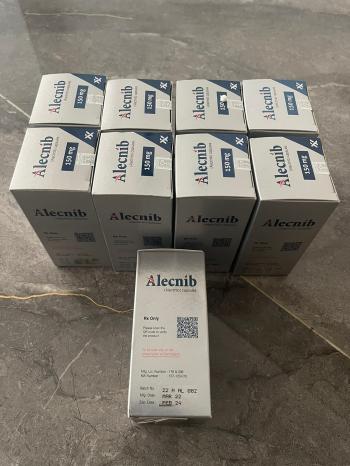 Thuốc Alecnib 150mg Alectinib giá bao nhiêu mua ở đâu?