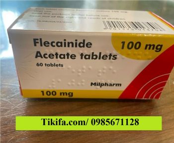 Thuốc Flecainide Acetate 100mg Milpharm giá bao nhiêu mua ở đâu?