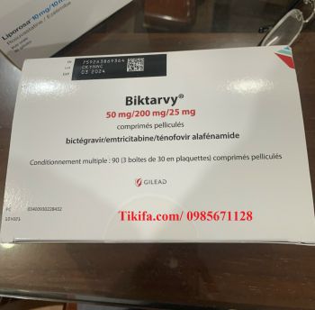 Thuốc Biktarvy 50mg/200mg/25mg giá bao nhiêu mua ở đâu