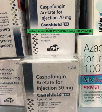 Thuốc Canshield 70mg Caspofungin giá bao nhiêu mua ở đâu?