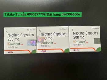 Thuốc Knilonat 200 Nilotinib 200mg giá bao nhiêu mua ở đâu?