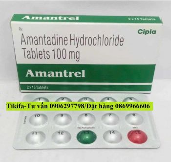 Thuốc Amantrel Amantadine 100mg giá bao nhiêu mua ở đâu?