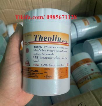 Thuốc Theolin 200mg Theophylin giá bao nhiêu mua ở đâu?