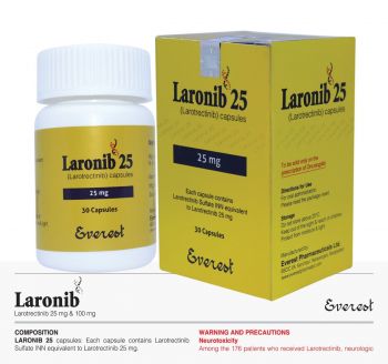 Thuốc Laronib Larotrectinib 100mg giá bao nhiêu