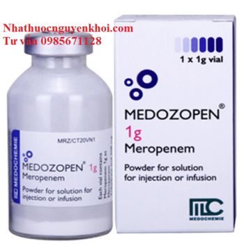 Thuốc Medozopen 1g Meropenem giá bao nhiêu mua ở đâu?