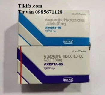 Thuốc Axepta 40mg Atomoxetine giá bao nhiêu mua ở đâu?