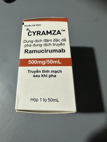 Thuốc Cyramza Ramucirumab 500mg giá bao nhiêu?