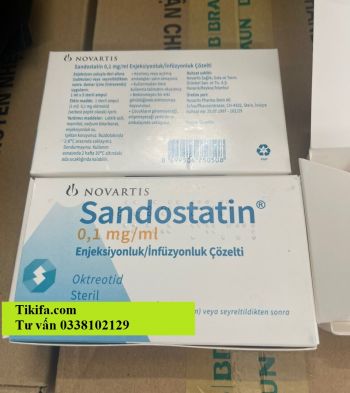  Thuốc Sandostatin 0.1mg Octreotide giá bao nhiêu