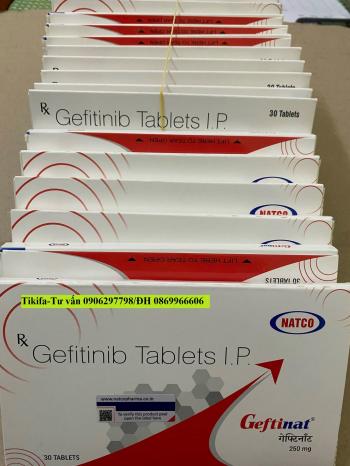 Thuốc Geftinat Gefitinib 250mg giá bao nhiêu mua ở đâu?