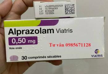 Thuốc Alprazolam 0.5mg giá bao nhiêu mua ở đâu