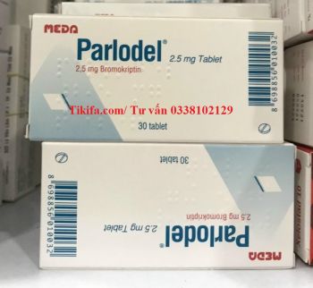 Thuốc Parlodel 2.5mg Bromocriptine giá bao nhiêu mua ở đâu
