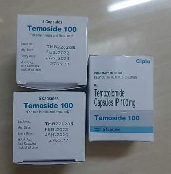 Thuốc Temoside Temozolomide 100mg giá bao nhiêu mua ở đâu?