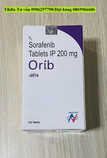 Thuốc Orib Sorafenib 200mg giá bao nhiêu mua ở đâu?