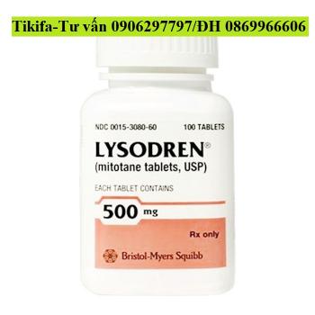 Thuốc Lysodren Mitotane 500mg giá bao nhiêu mua ở đâu?