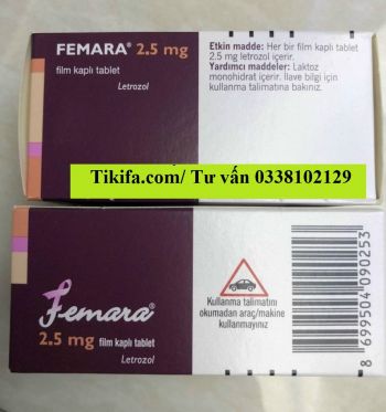 Thuốc Femara 2,5mg Letrozole giá bao nhiêu mua ở đâu
