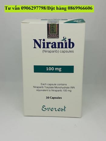Thuốc Niranib Niraparib 100mg giá bao nhiêu mua ở đâu?