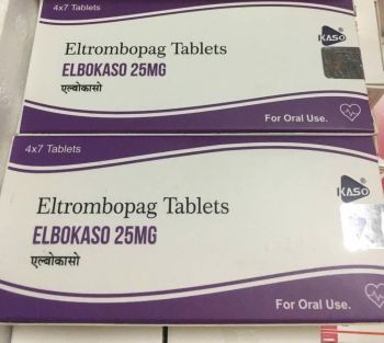 Thuốc Elbokaso Eltrombopag 25mg giá bao nhiêu mua ở đâu?