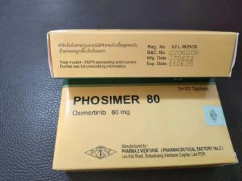 Thuốc Phosimer Osimertinib 80 giá bao nhiêu mua ở đâu?
