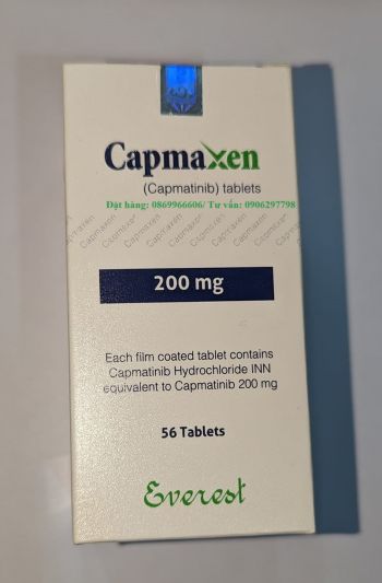 Thuốc Capmaxen Capmatinib 200mg giá bao nhiêu mua ở đâu?