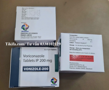 Thuốc Vonizole 200 Voriconazole giá bao nhiêu mua ở đâu?