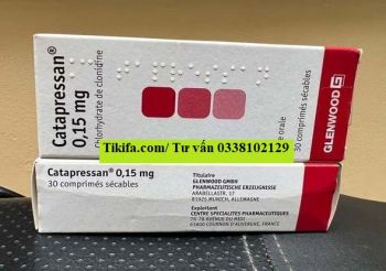Thuốc Catapressan 0.15mg Clonidine giá bao nhiêu mua ở đâu