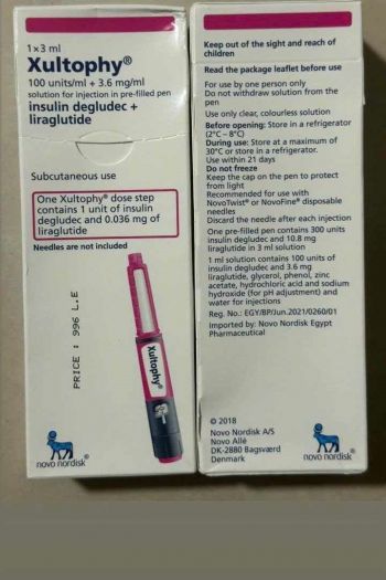 Bút Insulin Xultophy 100-3.6 giá bao nhiêu mua ở đâu?