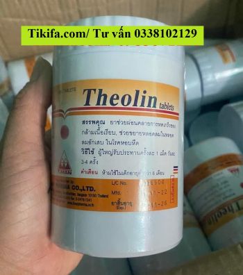 Thuốc Theolin 200mg Theophylin giá bao nhiêu mua ở đâu?
