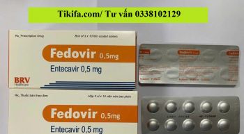 Thuốc Fedovir 0.5mg Entecavir giá bao nhiêu mua ở đâu?