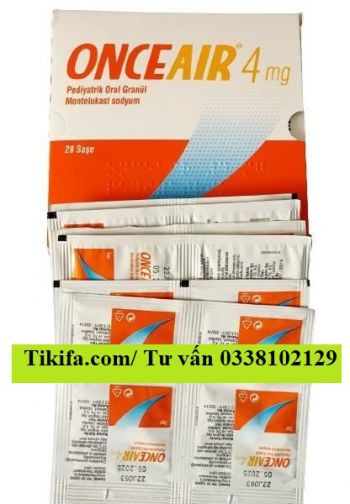 Thuốc Onceair 4mg Montelukast giá bao nhiêu mua ở đâu?