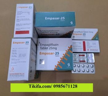 Thuốc Empagliflozin 25mg giá bao nhiêu?