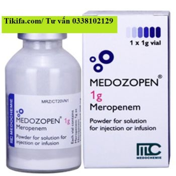 Thuốc Medozopen 1g Meropenem giá bao nhiêu mua ở đâu?