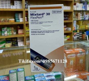 Bút tiêm Mixtard 30 Flexpen 100IU/ml giá bao nhiêu mua ở đâu