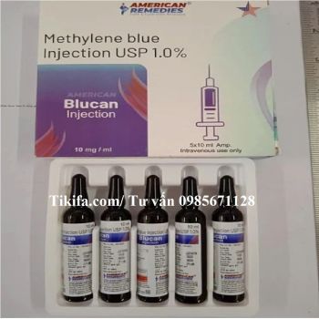 Thuốc Blucan Injection Methylene blue 1.0% giá bao nhiêu mua ở đâu?