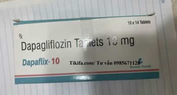 Thuốc Dapaflix Dapagliflozin 10mg giá bao nhiêu mua ở đâu?