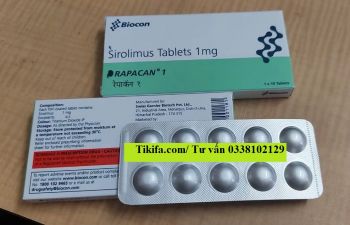 Thuốc Rapacan 1mg Sirolimus giá bao nhiêu mua ở đâu