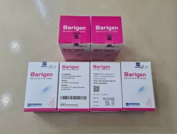 Thuốc Baricitinib Barigen 4mg giá bao nhiêu