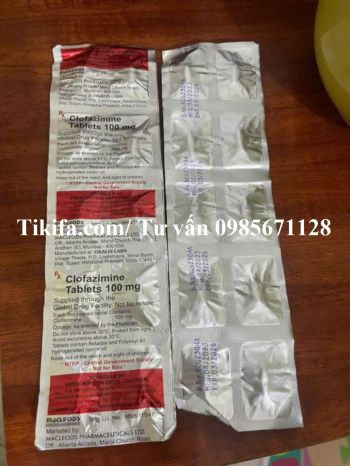 Thuốc Clofazimine 100mg giá bao nhiêu mua ở đâu?