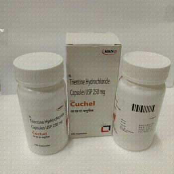 Thuốc Trientine Cuchel 250mg giá bao nhiêu