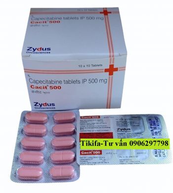 Thuốc Cacit 500 Capecitabine giá bao nhiêu?