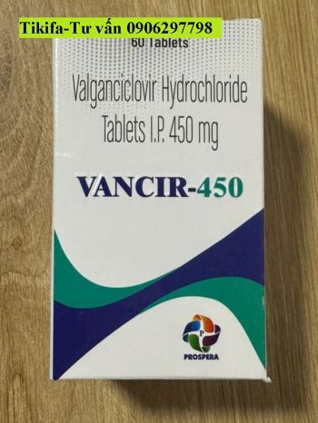 Thuốc Vancir 450 Valganciclovir giá bao nhiêu?