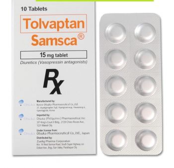Thuốc Tolvaptan Samsca 15mg giá bao nhiêu?