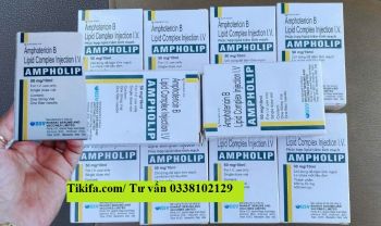 Thuốc Ampholip 50mg/10ml giá bao nhiêu mua ở đâu?