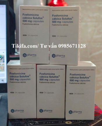 Thuốc Solufos Fosfomycin 500mg giá bao nhiêu mua ở đâu?