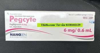 Thuốc Pegcyte 6mg/0.6ml Pegfilgrastim giá bao nhiêu mua ở đâu?