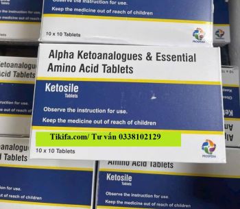 Thuốc Ketosile Alpha Ketoanalogues & Essential Amino Acid giá bao nhiêu mua ở đâu?