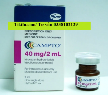 Thuốc Campto 40mg/2ml Irinotecan giá bao nhiêu mua ở đâu?