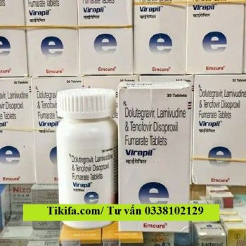 Thuốc Viropil Dolutegravir, Lamivudine, Tenofovir Disoproxil Fumarate giá bao nhiêu mua ở đâu?
