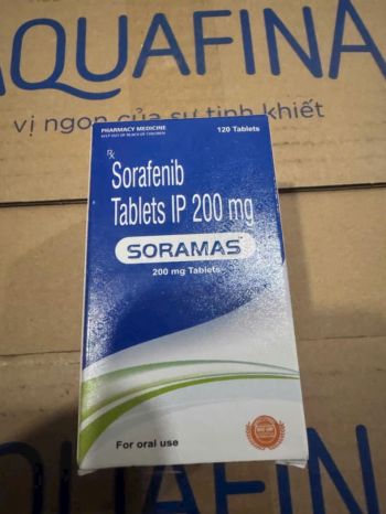 Thuốc Soramas Sorafenib 200mg giá bao nhiêu