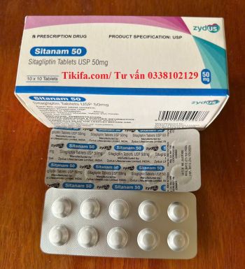 Thuốc Sitanam Sitagliptin 50mg giá bao nhiêu?