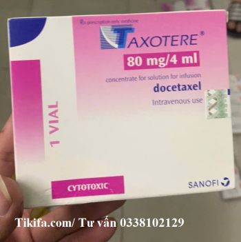 Thuốc Taxotere Docetaxel 80mg/4ml giá bao nhiêu?